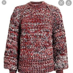 self- portrait Christmas sweater